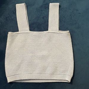 Cropped tank top. Hollister. Thick straps. Size XS.